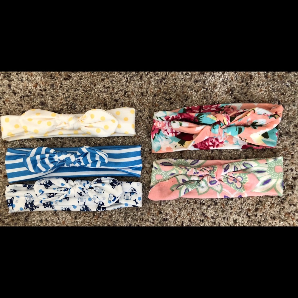Various baby girl headbands
